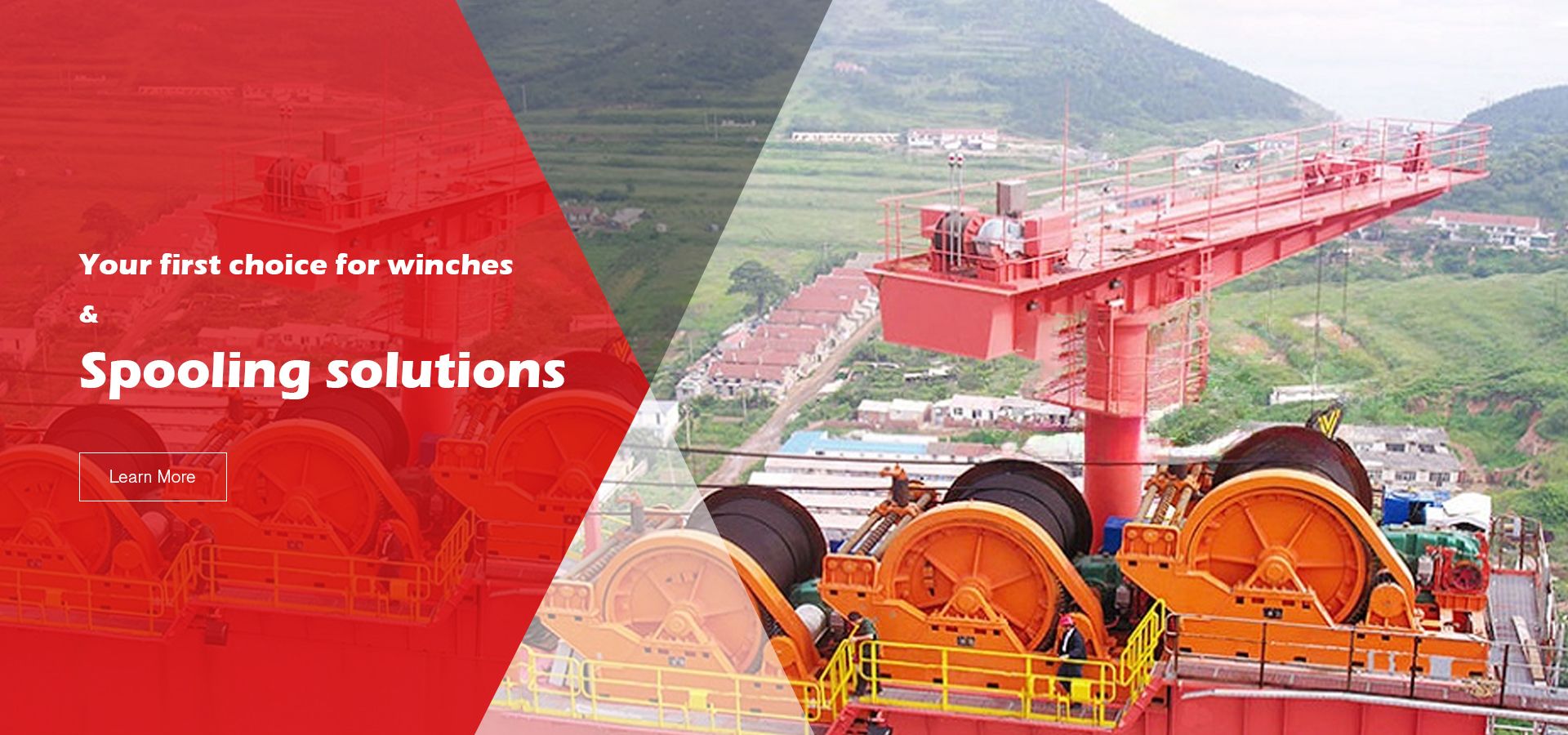 Your first choice of winches and spooling solutions