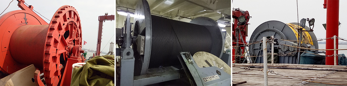 Offshore Equipment 650KN Eletric Winch with CCS Certification