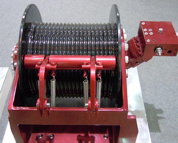 Custom Colored Hydraulic Power Crane Winch 1t with Lifting Speed 20-70mMin