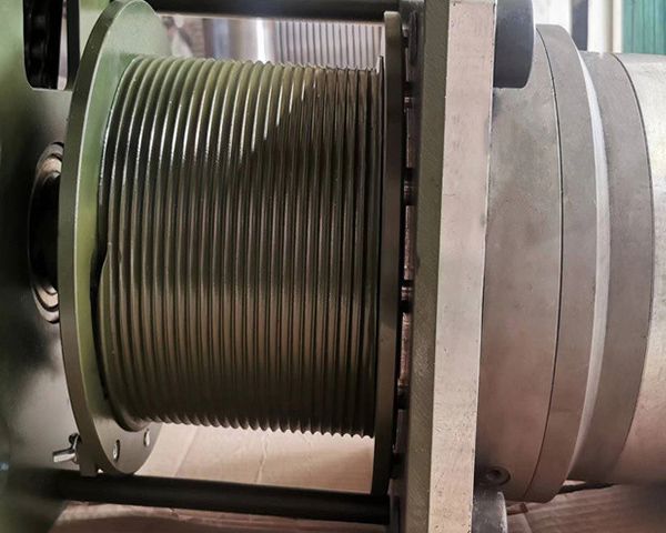 LBS Grooved Drum Electric Rope Winch for Retracting and Lowering Cables