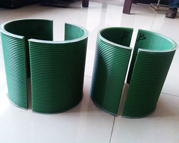 Marine Research Ship Split Winch Drum Sleeves Nylon Material No Magnetic Defense Signal
